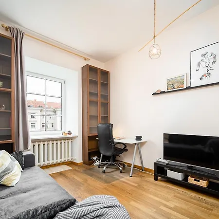 Heart Of Senamiestis W King Bed, Full Kitchen Apartment *