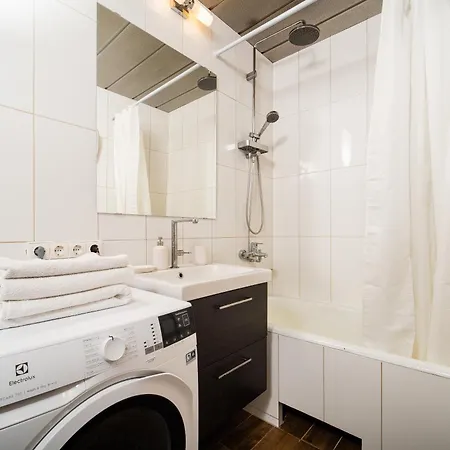 Heart Of Senamiestis W King Bed, Full Kitchen Apartment Vilnius