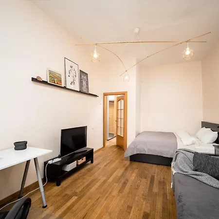 Heart Of Senamiestis W King Bed, Full Kitchen فيلنيوس